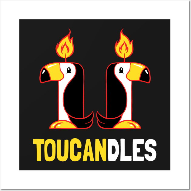 Toucandles Wall Art by dumbshirts